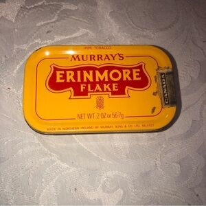 VINTAGE Erinmore Flake En Tranches Rare French Murray’s of Northern Ireland Tin